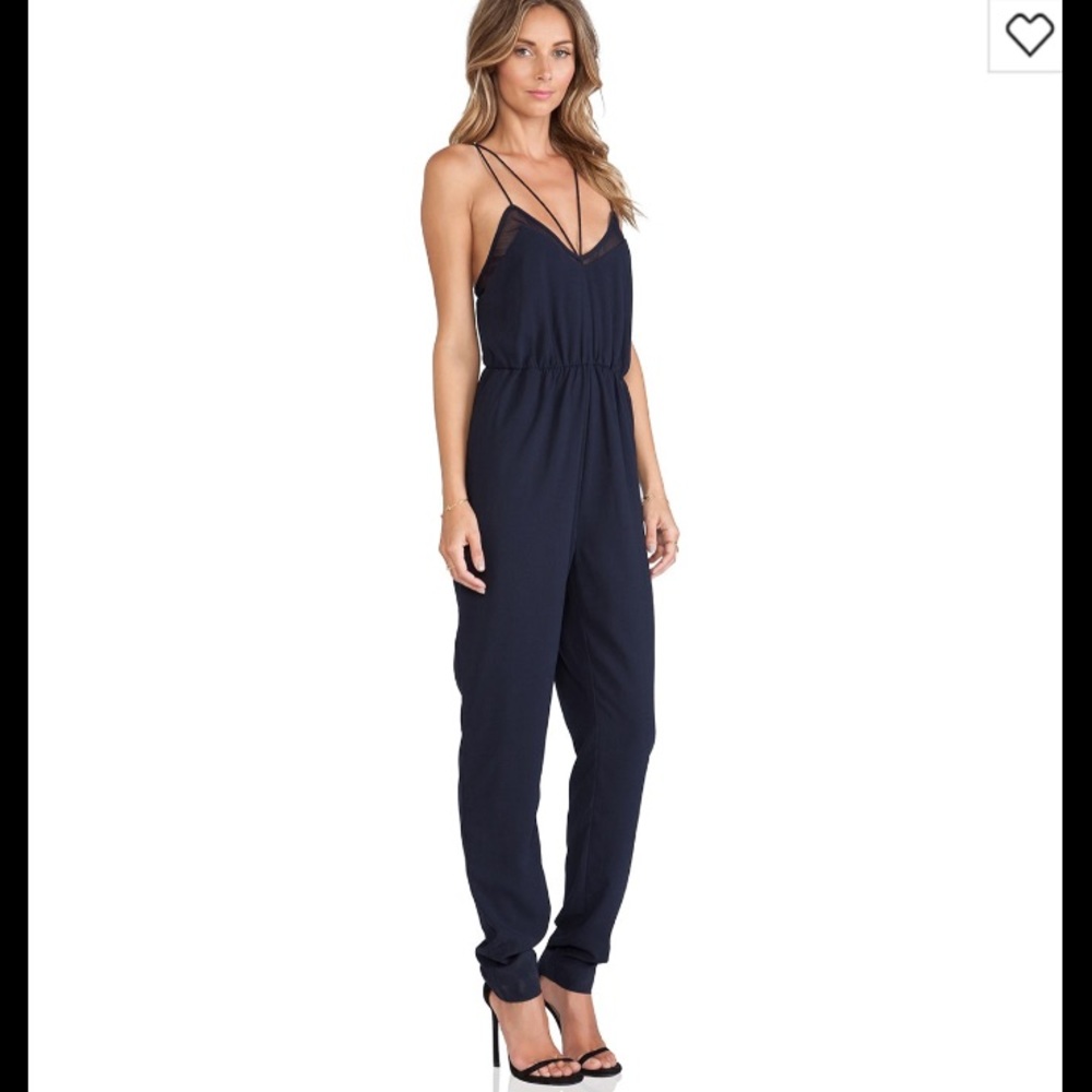 FINDERS KEEPERS At It Again Jumpsuit in Navy